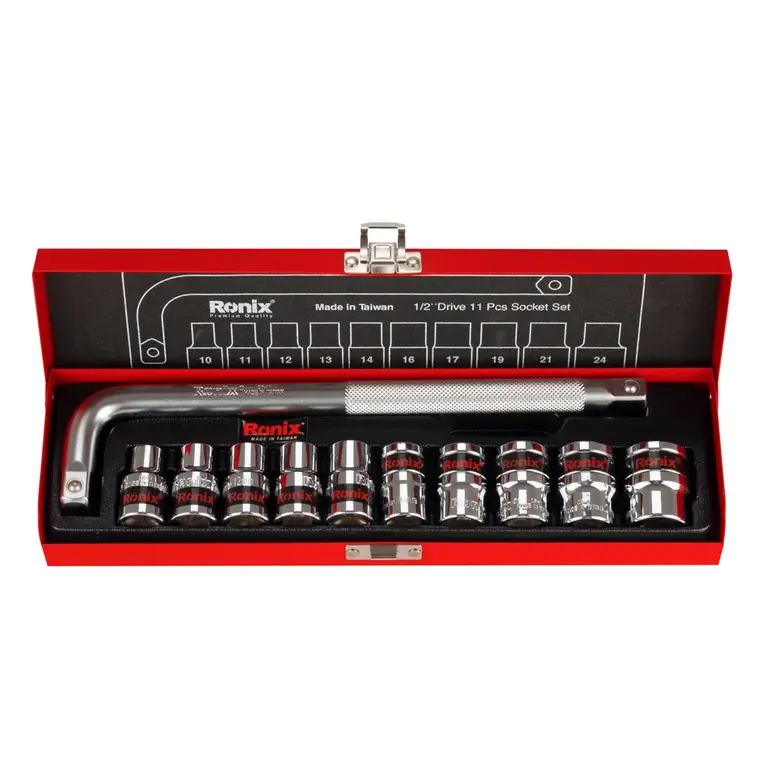 مجموعه بکس ۱۱ عددی رونیکس مدل RH-2610 سایز ۲ اینچ
