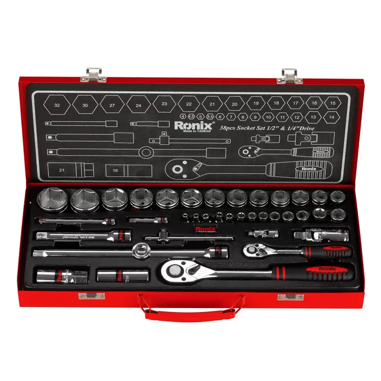 ست بکس رونیکس مدل RH-2638 شامل ۳۸ عدد