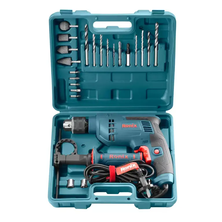 دریل برقی رونیکس مدل RS-0007 ست ۲۹ پارچه صنعتی