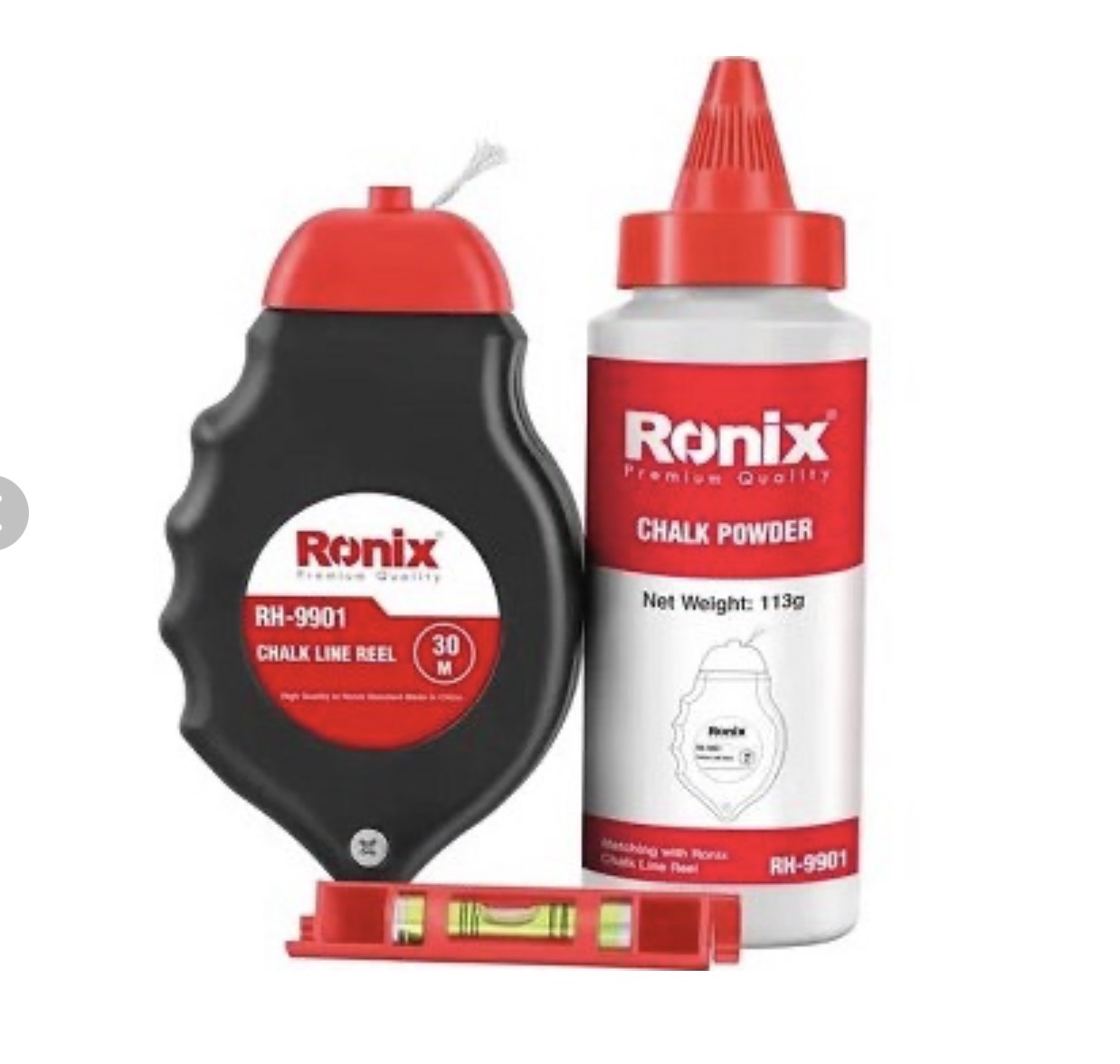 کیت ریسمان رنگی بنایی رونیکس مدل RH-9901 سایز ۳۰ متر