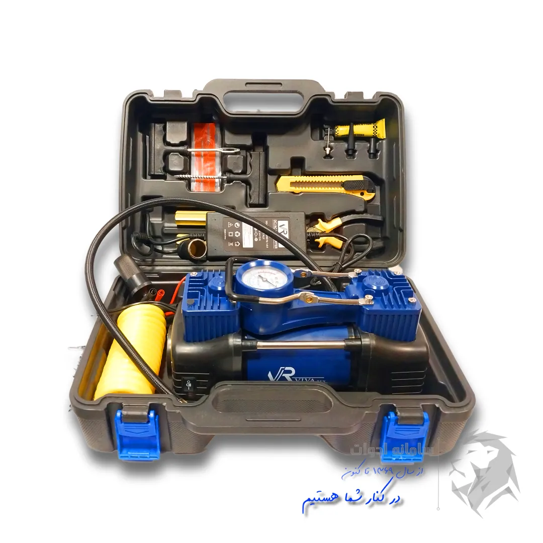 کمپرسور فندکی دو سیلندر ویوارکس مدل VR1207-ACT
